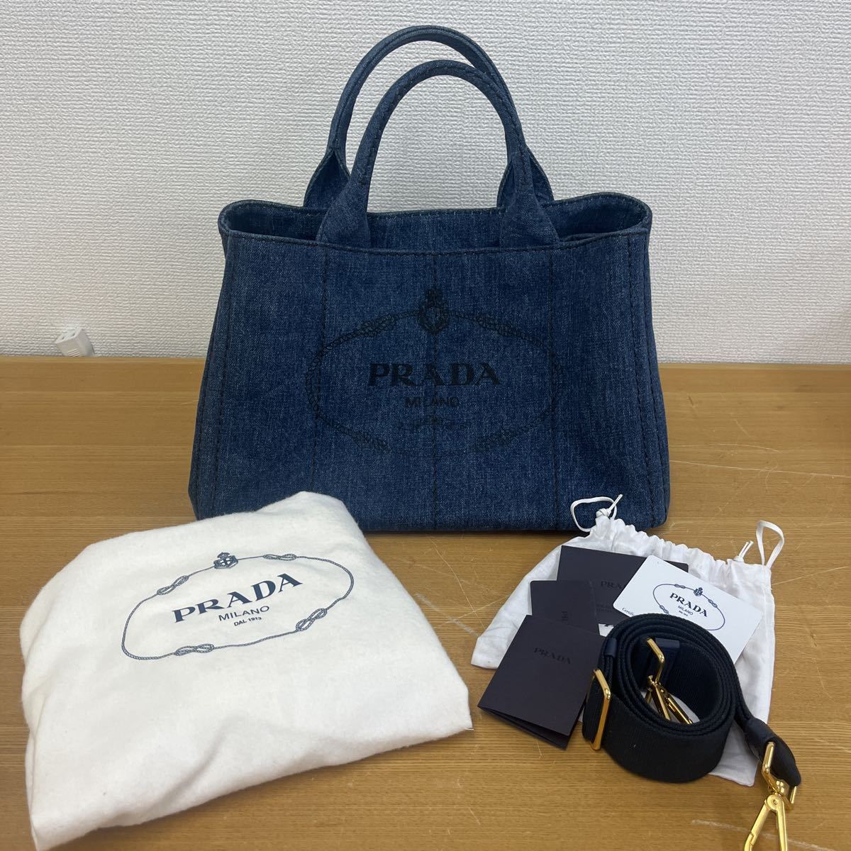 モールホットセール PRADA プラダ トートバッグ カナパ中古 ふ