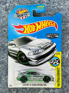 Hot Wheels 2017 Walmart Zamac Custom '01 Acura Integra GSR ホットウィール ザマック アキュラ ホンダ インテグラ ウォルマート限定