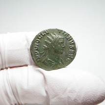 【古代ローマコイン】Diocletian（ディオクレティアヌス）クリーニング済 ブロンズコイン 銅貨 アントニニアヌス(Bf9Mg4T5uW)_画像2
