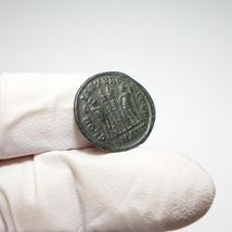 【古代ローマコイン】Constantine I（コンスタンティヌス1世）クリーニング済 ブロンズコイン 銅貨 フォリス(6m8jDgrCij)_画像7