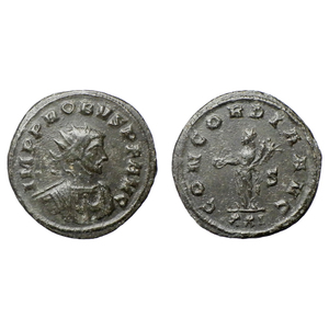 【古代ローマコイン】Probus（プロブス）クリーニング済 ブロンズコイン 銅貨 アントニニアヌス(CDjm5KA4GM)