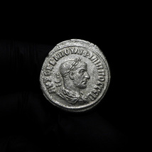 【古代ローマコイン】Philip I（フィリップス・アラブス）クリーニング済 シルバーコイン 銀貨 テトラドラクマ(br8LfGTVpA)_画像2