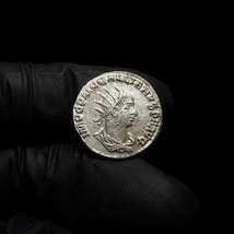 【古代ローマコイン】Gallienus（ガッリエヌス）クリーニング済 シルバーコイン 銀貨 アントニニアヌス(aR_3kmVXrS)_画像2