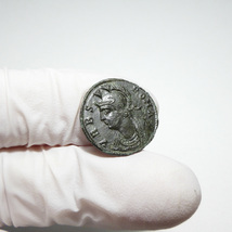 【古代ローマコイン】VRBS ROMA（ローマ市記念）クリーニング済 ブロンズコイン 銅貨 フォリス(sS8tmdRrYT)_画像4