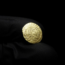 【古代ローマコイン】Eudicia（エウドキア）クリーニング済 ゴールドコイン 金貨 トレミシス(mnzdMRQuCK)_画像4