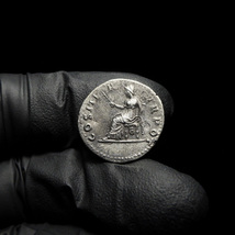 【古代ローマコイン】Vespasian（ウェスパシアヌス）クリーニング済 シルバーコイン 銀貨 デナリウス(7dgcyuNDfX)_画像5