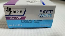 驚愕！！ ホワイトニング歯磨き粉　2個セット　DARLIE ダーリー EXPERT WHITE １２０ｇ　３日で効果が…新パッケージ_画像4