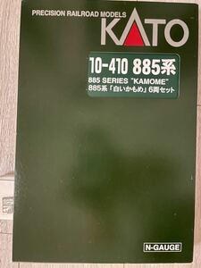 KATO【新品未走行】10-418. 885系「白いかもめ」6両セット／4431E1. 885系 白いかもめシール／4238-1E1 787系リレーつばめシール