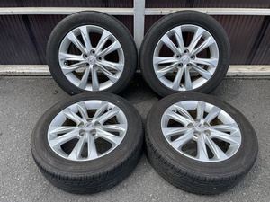 LEXUS レクサス ZWA10 CT200h 中期 バージョンC 純正 205/55R16 5H PCD100 ヨコハマ＆ダンロップ 中古品