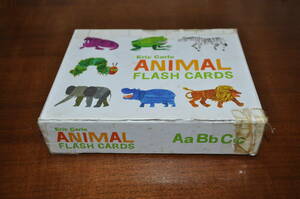 [ б/у дешевый * бесплатная доставка ] Eric Karl животное flash карта Eric Carle ANIMAL FLASH CARDS