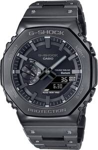 送料無料★国内正規品★新品・未使用★CASIO G-SHOCK Bluetooth 搭載 フルメタル 電波ソーラー GM-B2100BD-1AJF★化粧箱付き★定価￥85,800