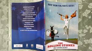 洋書 楽譜 ローリング・ストーンズ ギタータブスコア THE ROLLING STONES IN CONCERT GET YER YA-YA'S OUT! GUITAR TAB EDITION