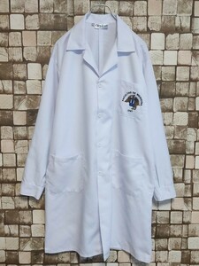 Orphan製 UNT Trujillo トルヒーヨ国立大学 医学部 白衣 Lサイズ 看護師 白衣 長袖ドクターシャツ ペルー トルヒーリョ国立大学