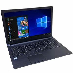 中古 良品 東芝B55D　15.6型・Corei5-6200U・8GB・SSD240GB・DVD・テンキー・Office2021・Win11Pro・WIFI・Bluetooth・カメラ 9308