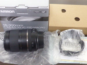  TAMRON 高倍率ズームレンズ 16-300mm F3.5-6.3 DiII VC PZD MACRO ニコン用 APS-C専用 B016N 新品未使用 (T11