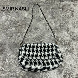 ★最終値下げ★SMIR NASLI サミールナスリ　千鳥柄ショルダーバッグ