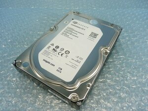 1OVN // Seagate ST1000NM0033 1TB 3.5インチ SATA HDD 7.2K(7200)rpm / 34回 61028時間 // SGI CMN2112-217-20 取外