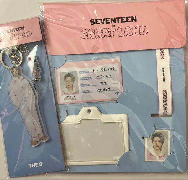 【新品未開封】CARAT LAND 2023 ID IC カードホルダーセット ミンハオ The8 アクスタ アクリルスタンド