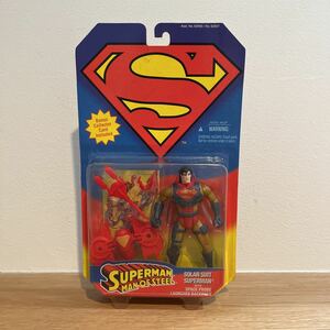 DC/ SUPERMAN MAN OF STEEL【SOLAR SUIT SUPERMAN】フィギュア　スーパーマン　アメコミ　ケナー　Kenner 1995年