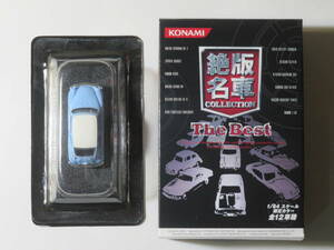 スバル360　デラックス　（水色）　SUBARU 360 DX　絶版名車コレクション　The Best　コナミ　1/64