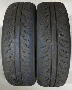 中古タイヤ2本【ダンロップ［DIREZZA Z3］［165/55R15］2022年9週】DUNLOP/ディレッザ/ZⅢ