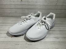 ナイキ NIKE REVOLUTION 6 レボリューション 6 スニーカー ランニングシューズ ローカット DC3728-102 白 ホワイト 27.5_画像1