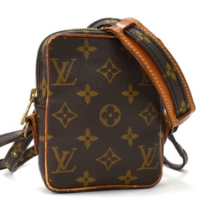 1点限定 ルイヴィトン ミニダヌーブ クロスボディ ショルダーバッグ M45268 モノグラム ブラウン LOUIS VUITTON