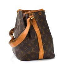 1点限定 ルイヴィトン プチノエ ショルダーバッグ ドローストリング 巾着 M42226 モノグラム ブラウン LOUIS VUITTON_画像2