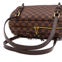 1点限定 ルイヴィトン リヴィントンGM ショルダーバッグ N41158 ダミエエベヌ ブラウン LOUIS VUITTON_画像7