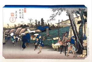 Art hand Auction ◆◇ Utagawa Hiroshige Keisai Eisen Kiso Kaido 69 Estaciones CD versión 71 obras ◇◆, cuadro, Ukiyo-e, imprimir, foto de lugar famoso