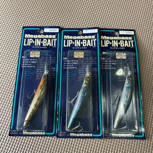 Megabass メガバスLIPリップINインBAITベイトFフローティング85mm 10g GGウグイGGイワシGGボラ日本製MADE IN JAPAN