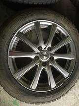 ◆AS912-1◆溝有り◆ヴェゼル/オデッセイ等◆D.D.S◆17×7J+55◆5H114.3◆GOODYEAR◆ICENAVI6◆215/55R17◆2018年製◆4本セット◆中古品◆_画像3