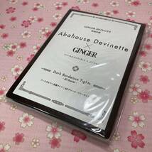 Abahouse Devinette(アバハウス ドゥヴィネット)ダークボルドー美脚タイツGINGER(ジンジャー)2017年付録限定[60デニール]_画像3