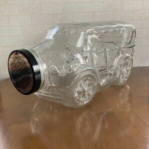 Vintage Glass Jar － Antique Automobile