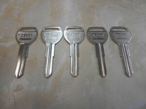 M188[5 pcs set ] Isuzu 117 coupe Bellett blank key . key raw materials M188 blank key made in Japan after market goods 