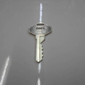 コピーキー 南京錠 キー 0025番 アルファ 南京錠 鍵番号 0025 ALPHA No.1000-50 関東 同一キー 緑箱 キー 40E0025 複製品 1本