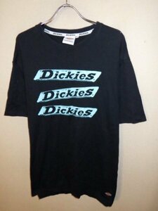 z2173Dickies★ディッキーズ★プリントTシャツ★サイズXL★黒色★USA★ビッグサイズ★送料格安