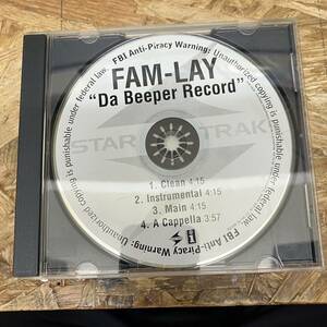 シ● HIPHOP,R&B FAM-LAY - DA BEEPER RECORD INST,シングル CD 中古品