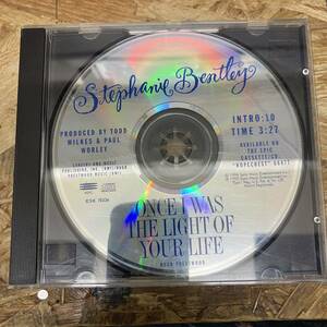 奥棚◎ ROCK,POPS STEPHANIC BENTLEY - ONCE I WAS THE LIGHT OF YOUR LIFE シングル CD 中古品