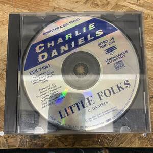 奥棚◎ ROCK,POPS CHARLIE DANIELS - LITTLE FOLKS シングル CD 中古品