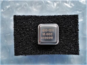 P0013　IQD 水晶発振器　IQXO-22 16 MHz　HCMOS、TTL出力　1個