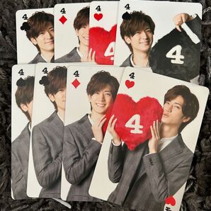 8枚セット 中島裕翔トランプ Hey! Say! JUMP