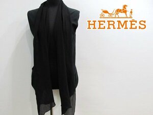  второй почтовый заказ Hermes шелк . чёрный * темно-синий серия кардиган лучший 