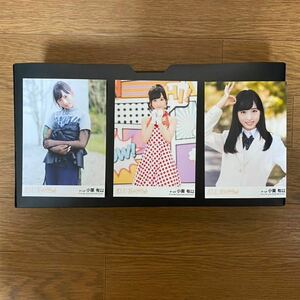 AKB48 チーム8 小栗有以 写真 劇場盤 11月のアンクレット 3種コンプ 1種やや難有り