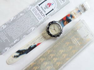  unused, but immovable for display / part removing Swatch Swatch 1996 year of model scuba Olympic model DAN JANSEN product number SDZ900