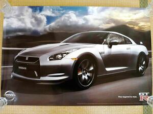 アメリカ日産純正ポスター　R35　GT-R　未使用品