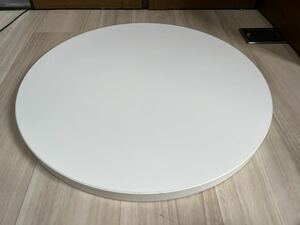 丸テーブル 天板のみ一枚 直径55cm 業務用 店舗家具 DIY パーツ 白色 581