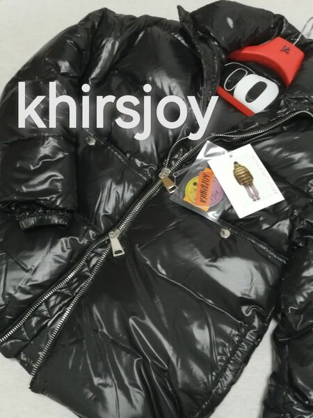 ★新品・ユニセックス★【khirsjoy クリスジョイ】ビッグサイズ　ダウン　黒