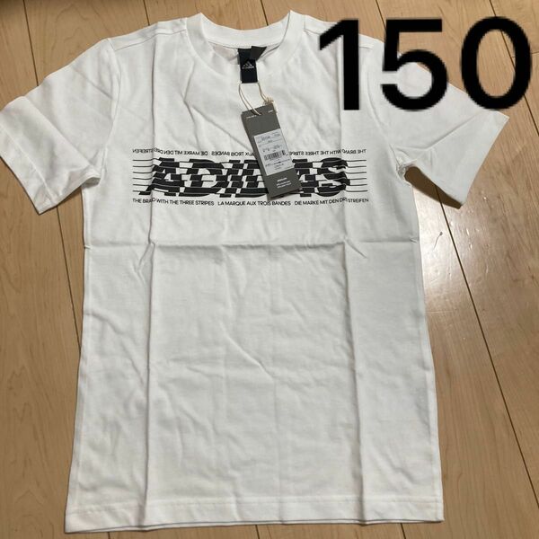 アディダス　adidas キッズ　Tシャツ　150センチ