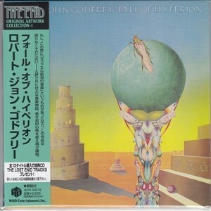 紙ジャケ ROBERT JOHN GODFREY/FALL OF HYPERION（国内盤CD）